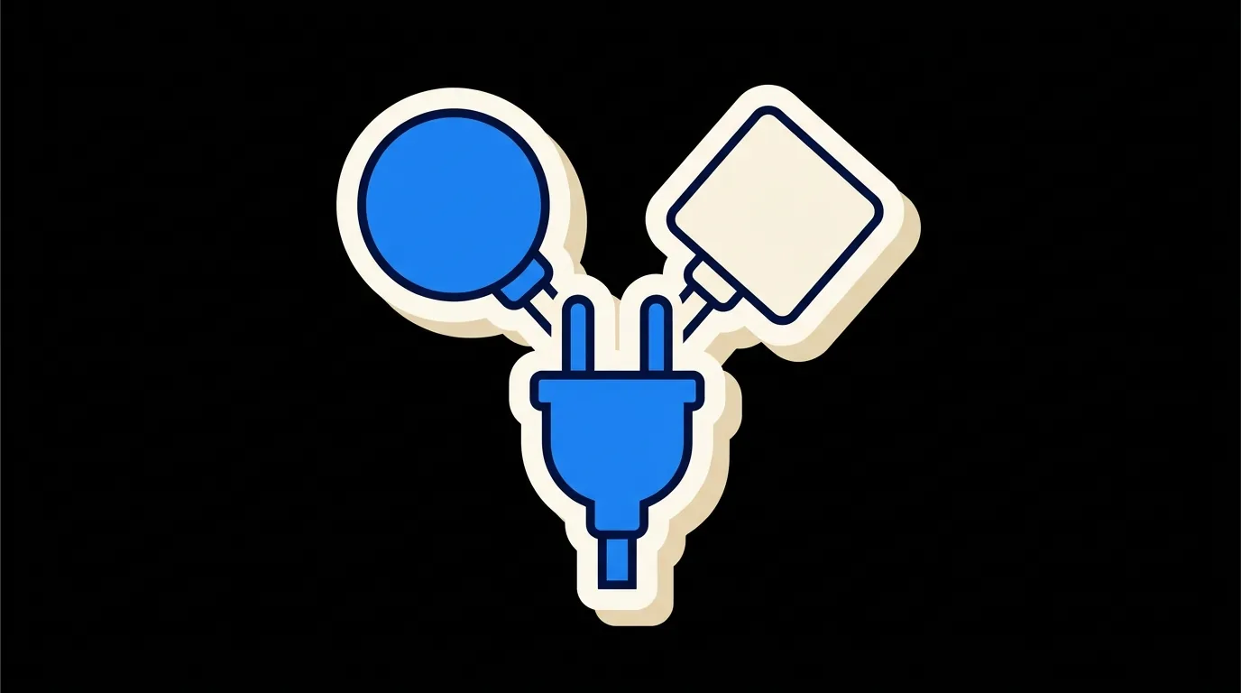 One plug with a round and a square adapter head