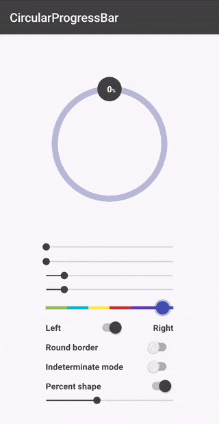 CircularProgressBar Demo