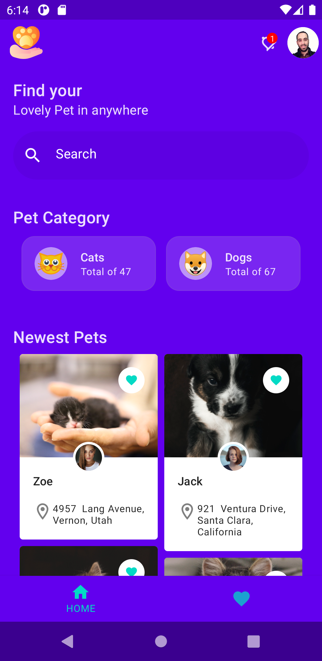 Pet List
